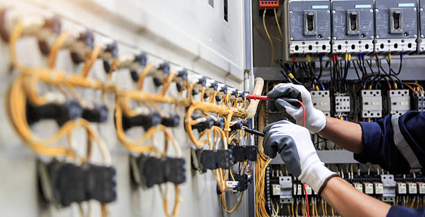 Professional Electrician technician working in Spokane, WA
